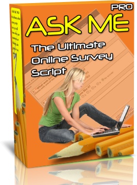 Product picture Ask Me Pro - The Ultimate Online Survey Script