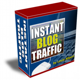 Product picture Instant Blog Traffic - Discover The Insider Blog Traffic Secrets Guaranteed To Bring You Floods Of Free Website Visitors On Demand...