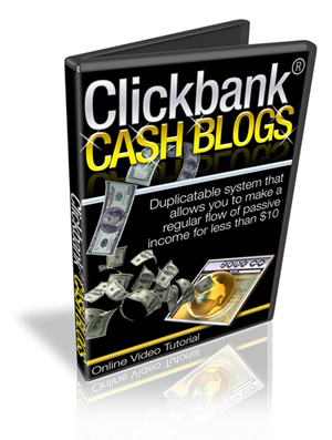 Product picture ClickBank Review Cash Blogs - Make A Regular Flow of Passive