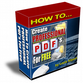 Product picture How To Create Professional PDF´s For FREE