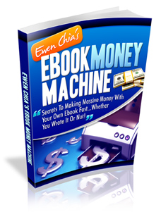 Product picture Ewen Chias Ebook Money Machine!