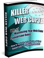 Product picture Killer Web Copy - How to Become an Expert Copywriter
