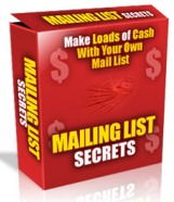 Product picture Mailing List Profits - Make Money With Every Way Possible From Your Mailing List At Cult Status!