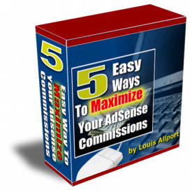 Product picture 5 Easy Ways To Maximize Your AdSense Commissions