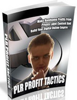Product picture PLR Profit Tactics - Make Handsome Profits Off Private Label Content