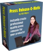 Product picture Press Release-O-Matic! Automatically Build Attention Getting Press Releases