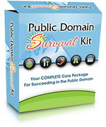 Product picture Public Domain Survival Kit - Complete Care Package For Succeeding In The Public Domain