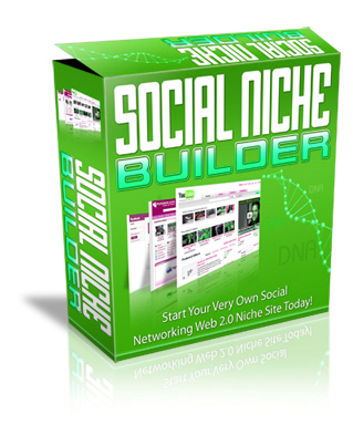Product picture Social Niche Builder - Start Social Networking Web 2.0 Niche