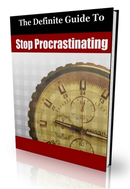 Product picture The Definite Guide To Stop Procrastinating