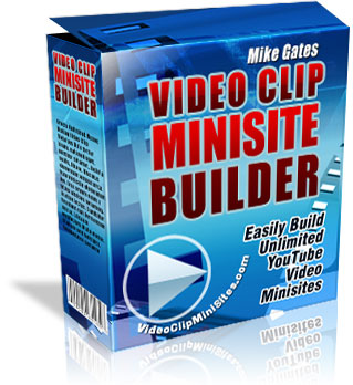 Product picture Video Clip Website Builder - Build Unlimited YouTube Video M