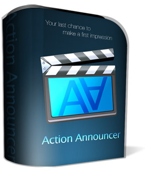 Product picture Action Announcer - Make Money When People Try To Abandon Your Website
