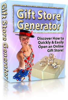 Product picture Gift Store Generator - Quickly Open An Online Gift Store